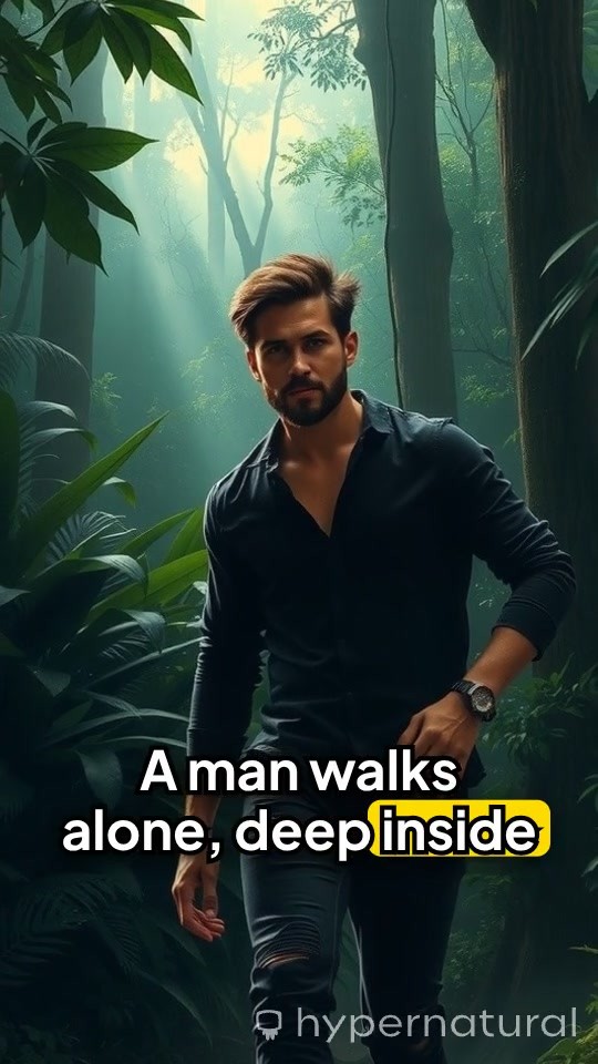 Jungle Encounter: A Tense Moment with Nature