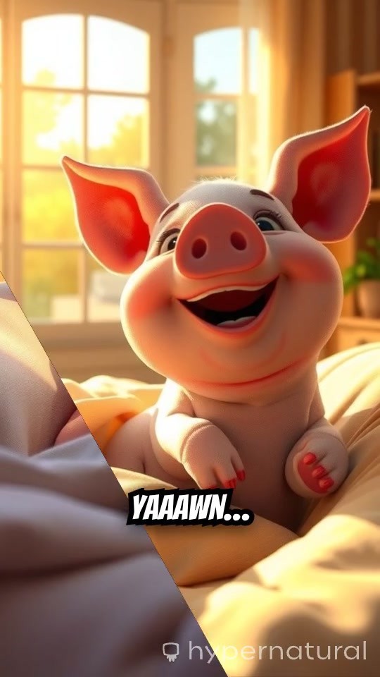 Porko's Happy Morning Routine