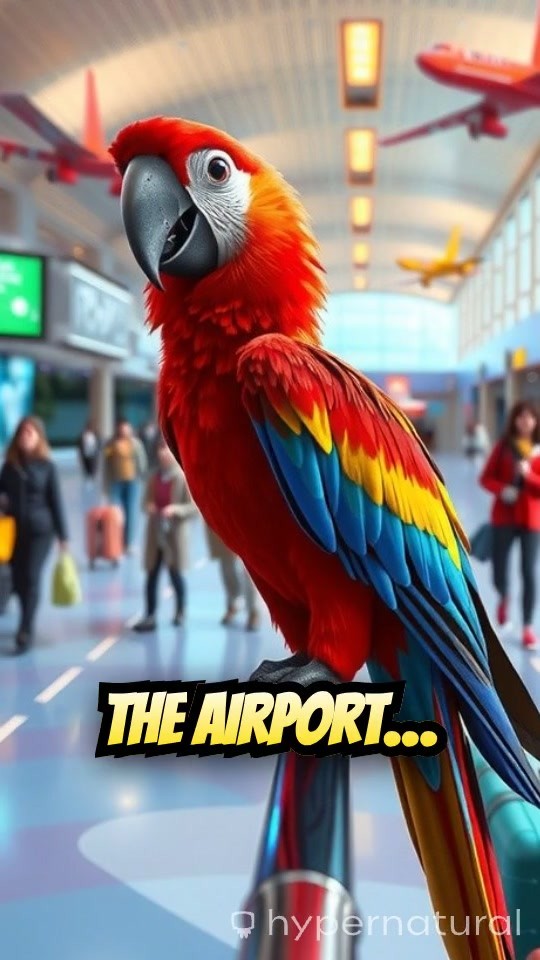 Parrot's Travel Tales: From Airport to Paradise!