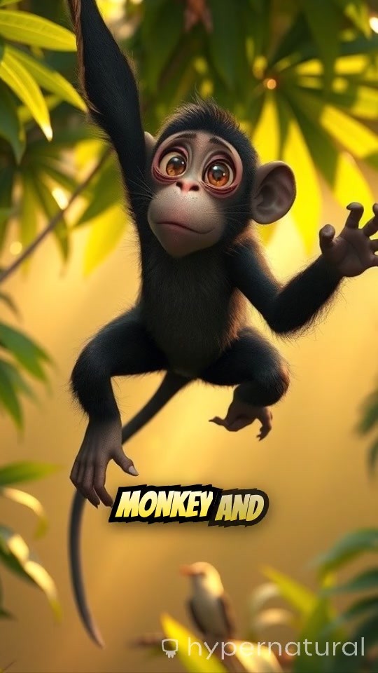 The Clever Monkey Tricks the Hungry Tiger