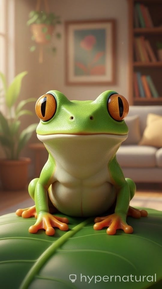 The Incredible Frozen Frog: Nature's Superhero!