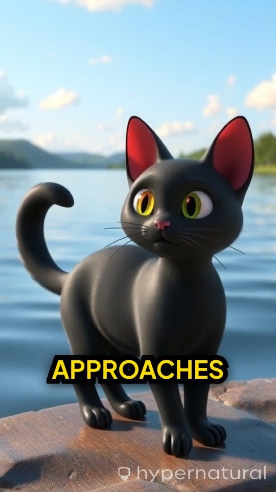 The Brave Kitten's Leap