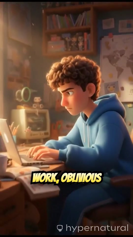 Birthday Surprise for a Boy in the Ground