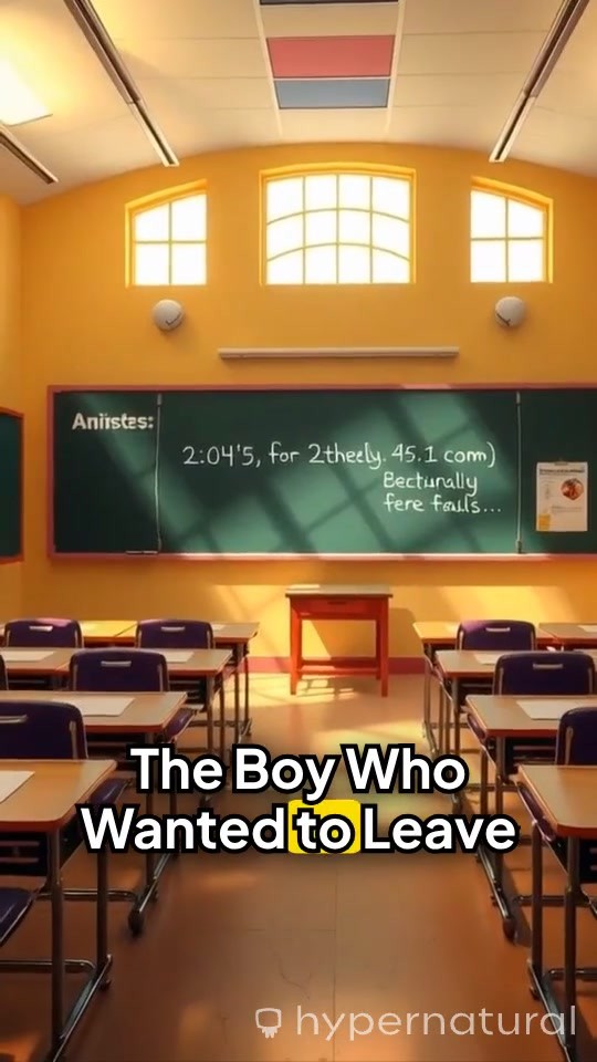 The Boy Who Wanted to Leave School