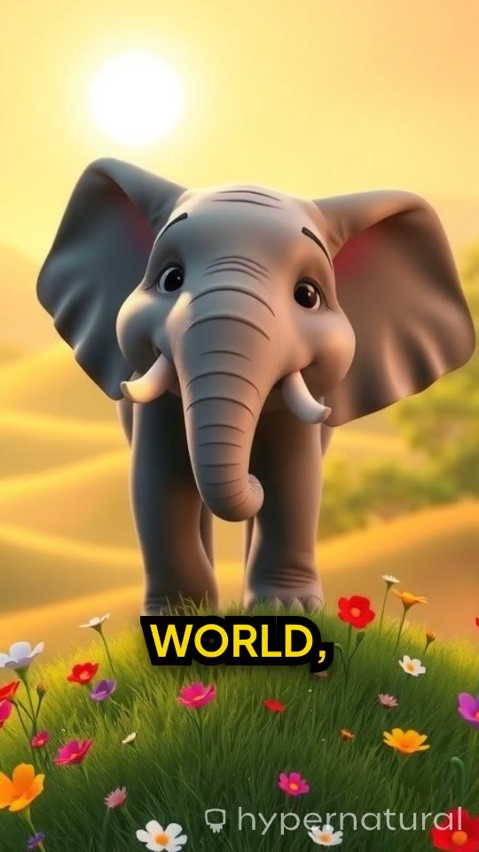 Joyful Adventures of a Baby Elephant!