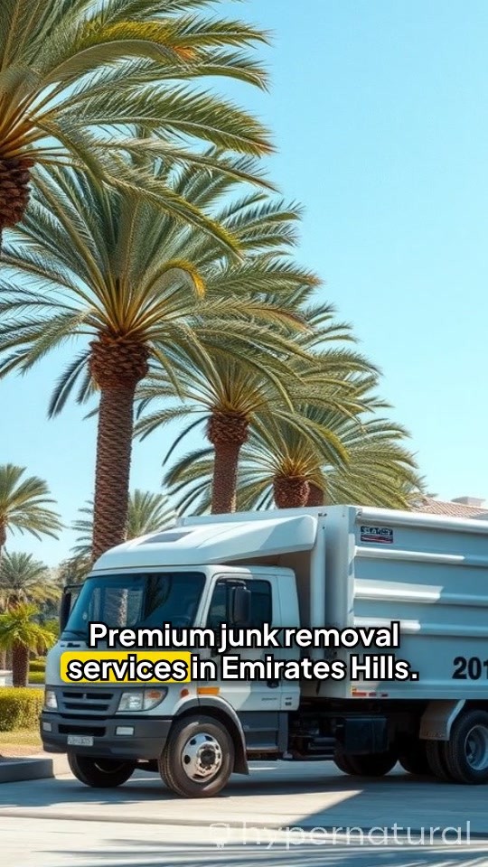 Premium Junk Removal Services in Emirates Hills