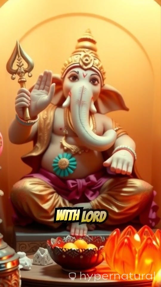 Blessings of Lord Ganesha: A Divine Aarti Celebration