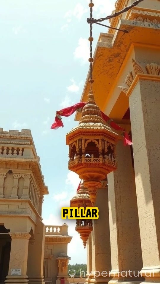 The Gravity-Defying Pillar of Lepakshi Temple