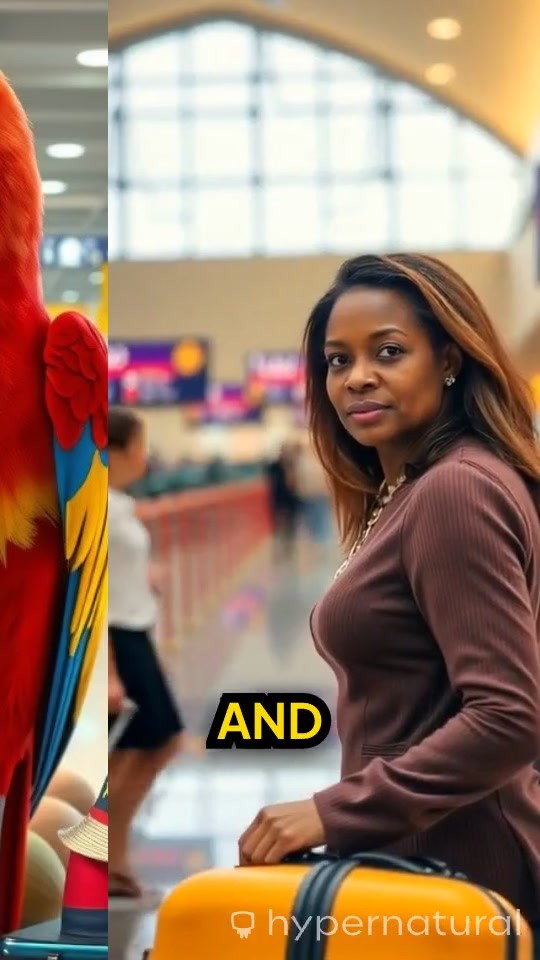 Pack Light, Fly Happy with Our Parrot!