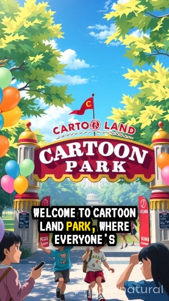 A Day in the Life of Cartoon Characters