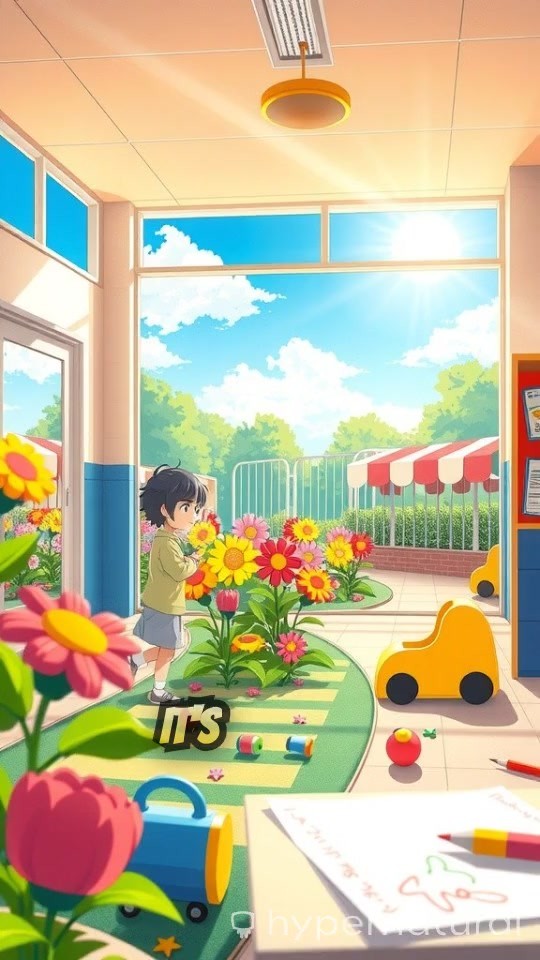 Kindergarten Friends: Helping Each Other Grow!