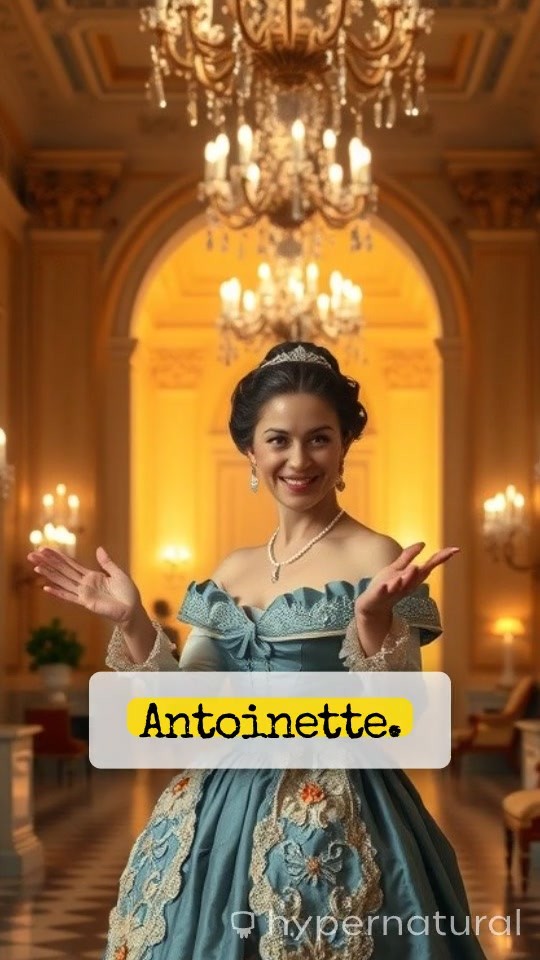 Visite de Maison avec Marie-Antoinette