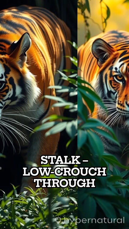 The Hunting Strategy of Bengal Tigers