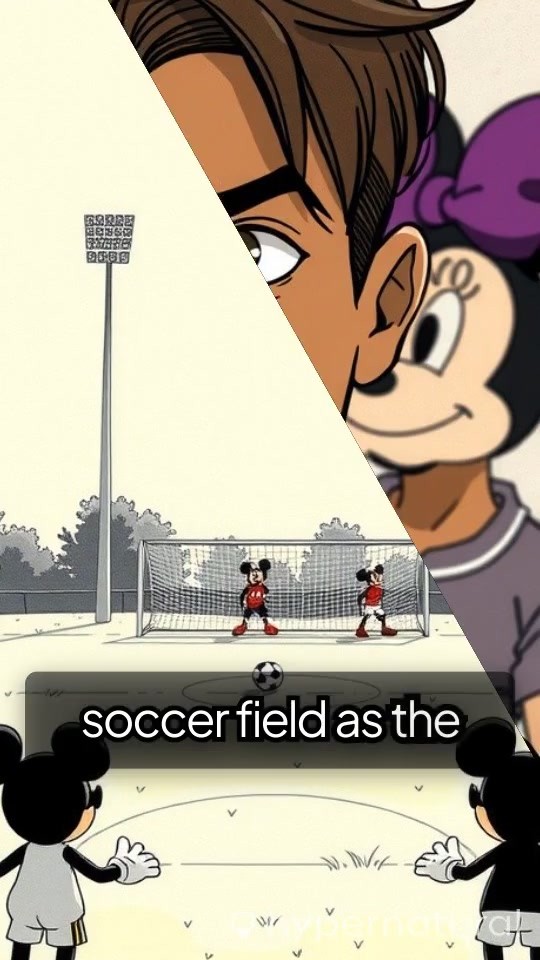 Mickey's Last-Minute Winning Goal