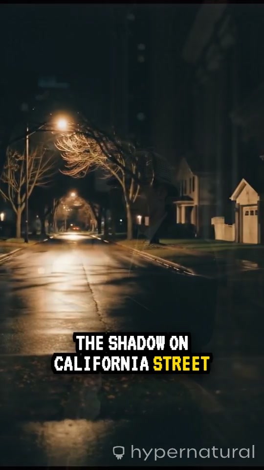 The Waiting Shadow on California Street