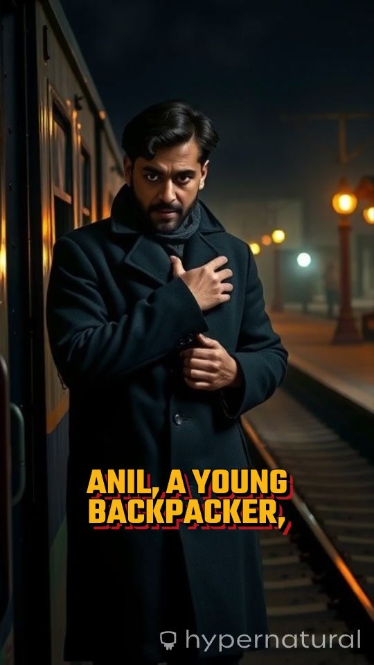 अंधेरी रात की ट्रेन स्टेशन की दहशत