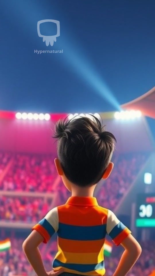 A Future Star on Dad's Shoulders!