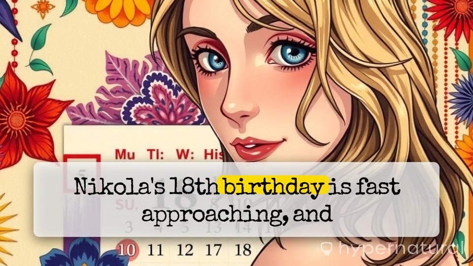 Nikola's 18th Birthday Celebration in Warsaw, Poland