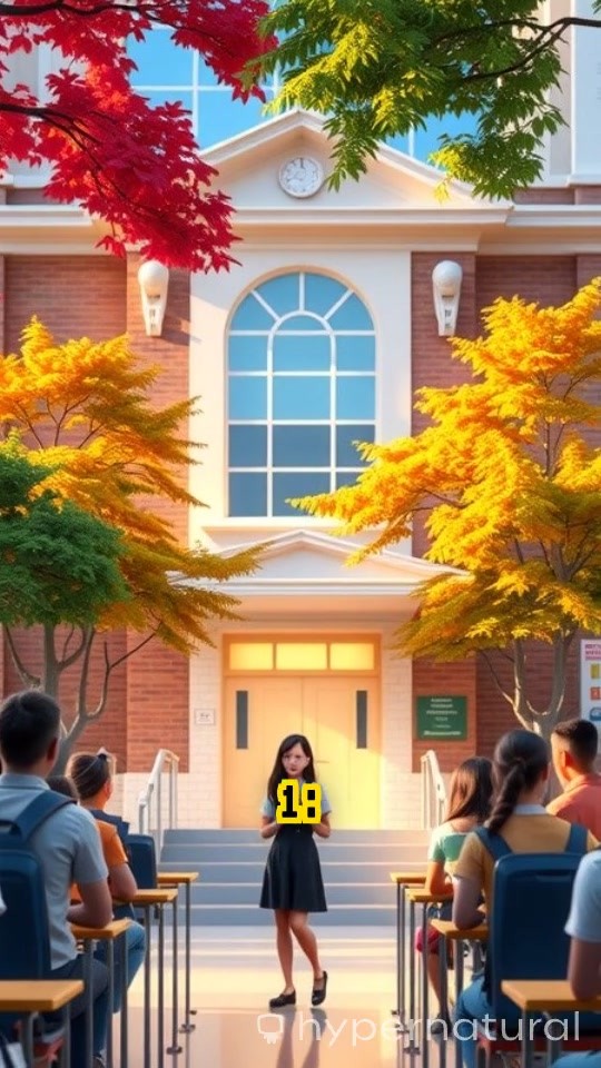 SCHOOL DRAMA: The New Student's Secret