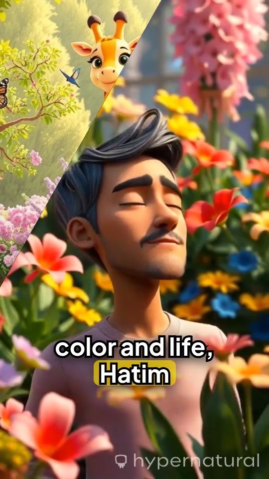 Hatim and His Dino Friends: A Colorful Garden Adventure!