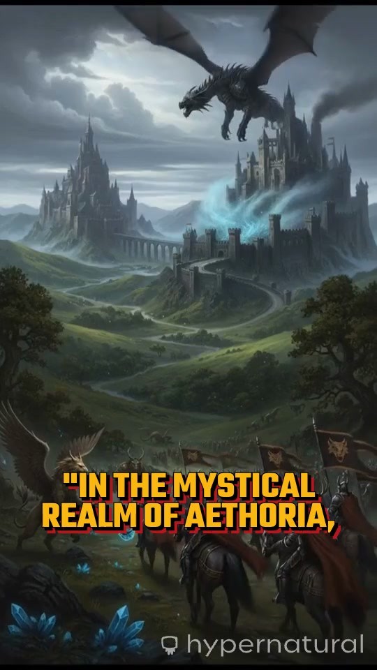 Lyra and the Enchanted Crystal: A Quest to Heal Aethoria