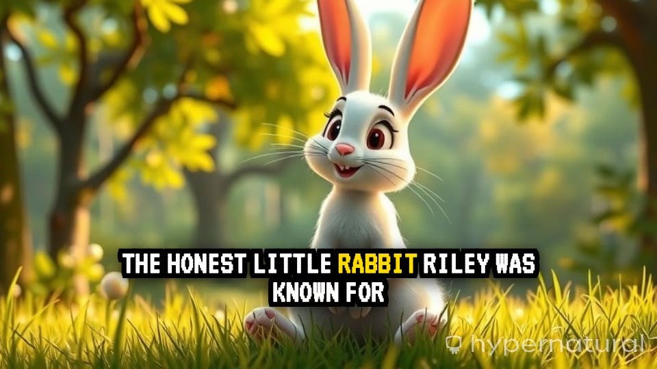 Riley the Honest Rabbit and the Golden Coin Adventure!