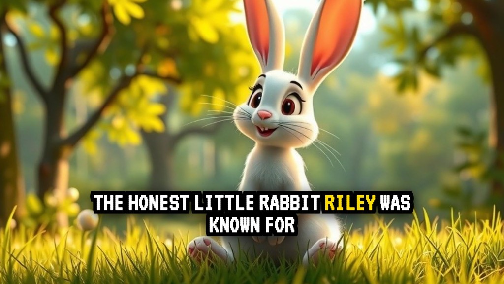 Riley the Honest Rabbit and the Golden Coin Adventure!