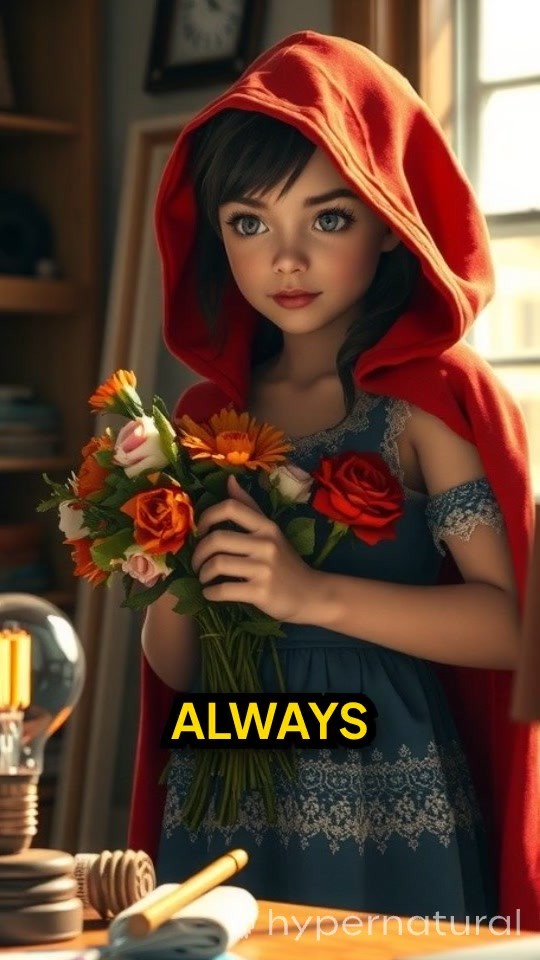 A Girl Eating a Light Bulb