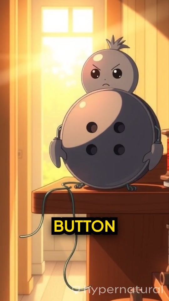 The Brave Little Button's Adventure