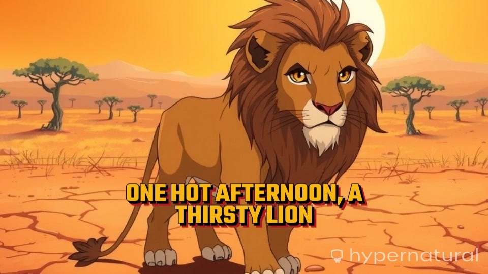 The Thirsty Lion's Trap