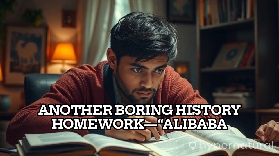 Doru and the Time-Traveling Adventure with Alibaba