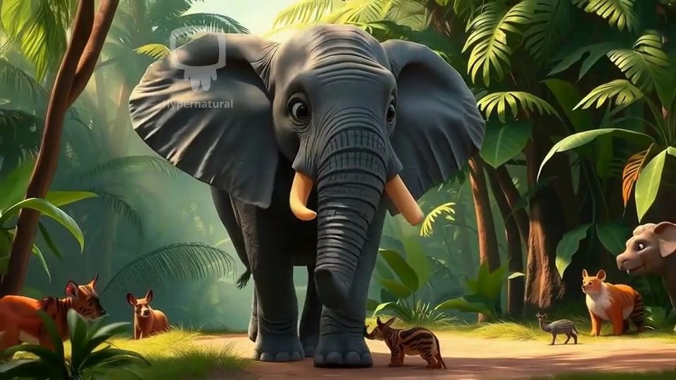 Ellie's Big Heart: A Jungle Adventure!