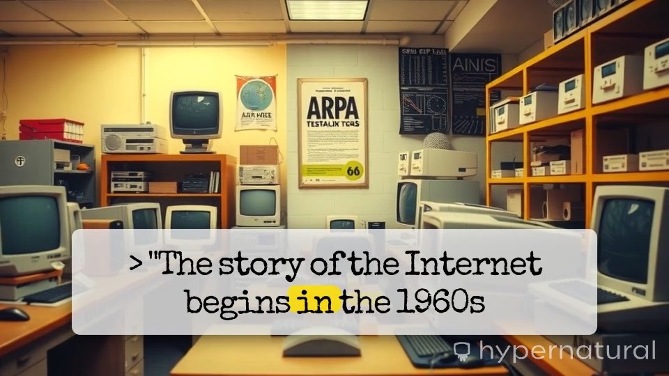 The Birth of the Internet: Innovations from 1960 to 1980