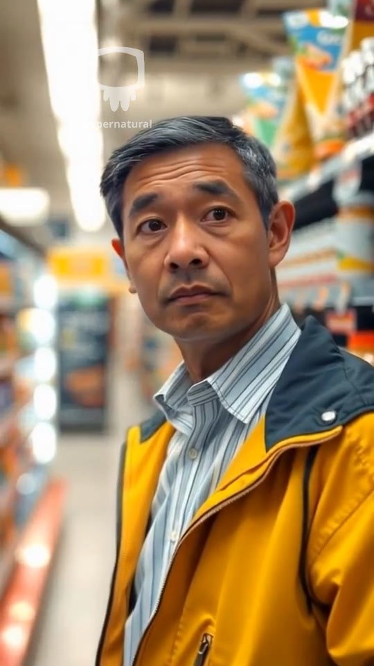 Buying Baby Oil in a Supermarket