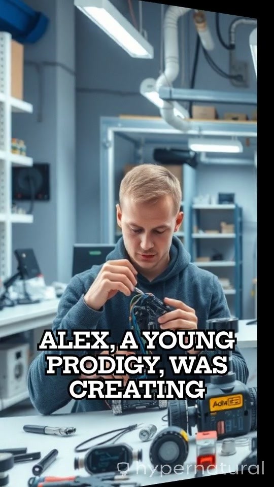 Alex and Sparky: A Robotics Adventure