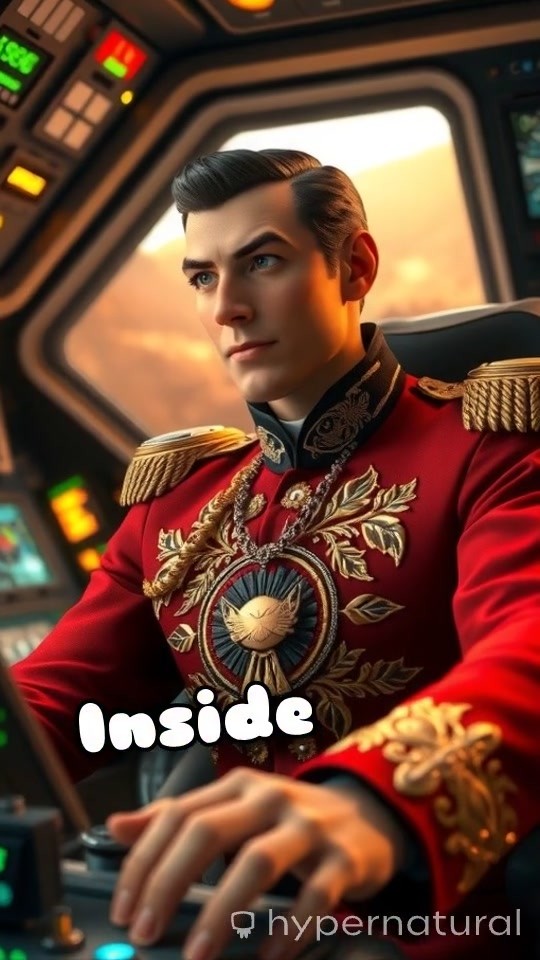 Astronaut in Space Shuttle