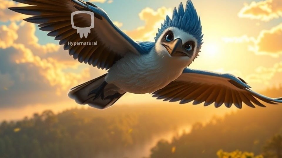 When Storms Strike: A Bird's Resilience
