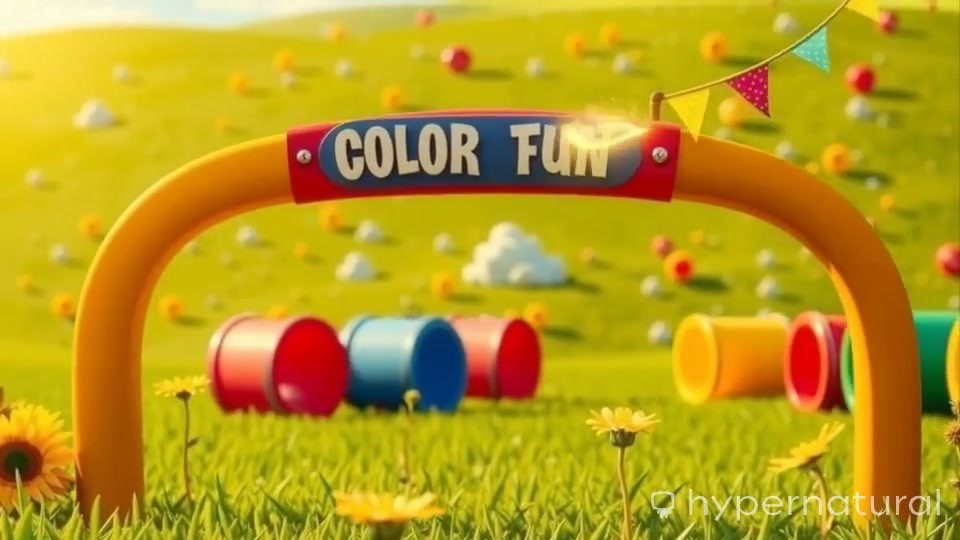 Colorful Tunnel Adventures with Fun Animal Friends!