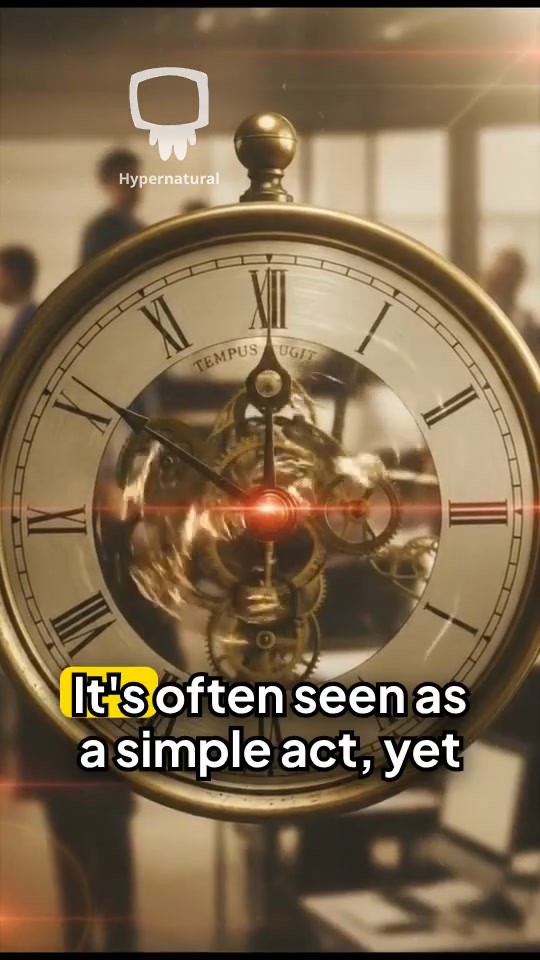 The Importance of Being Punctual