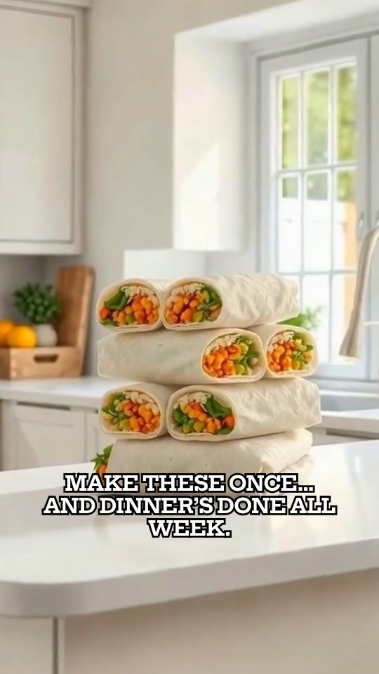 Freezer Burritos: Make Ahead Dinner Ideas