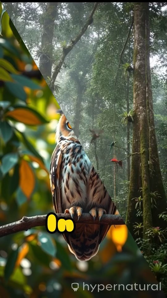 Jungle Wisdom: The Monkey and the Owl