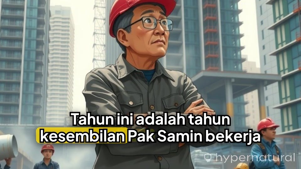 Pengorbanan Pak Samin untuk Masa Depan Anak-anaknya