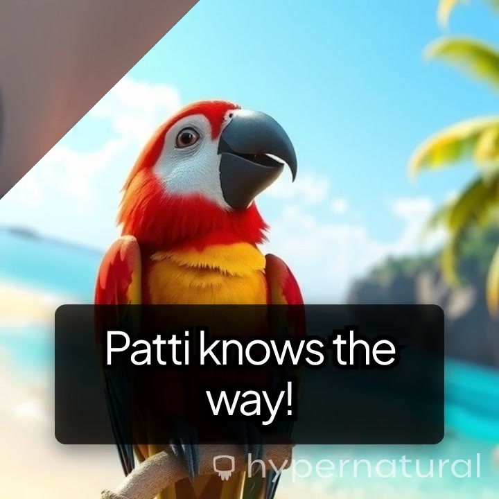 Fly with Our Colorful Parrot Mascot!