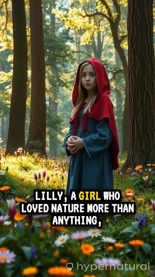 A Girl's Journey in a Magical Nature World