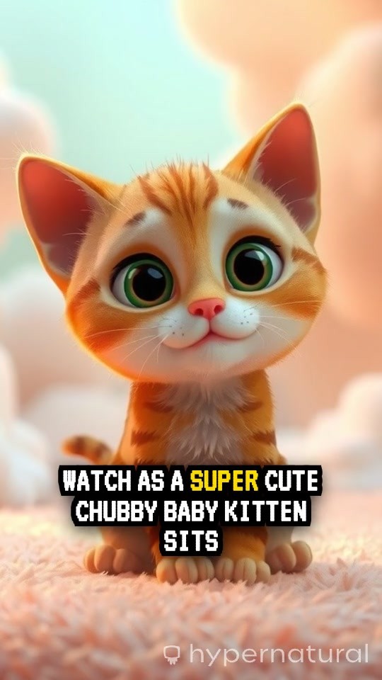 Kitten's Magical Adventure with the Butterfly