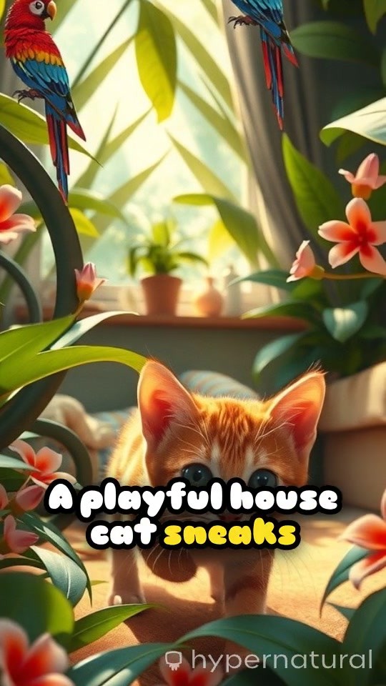 The Jungle Friendship: Roars and Laughter!