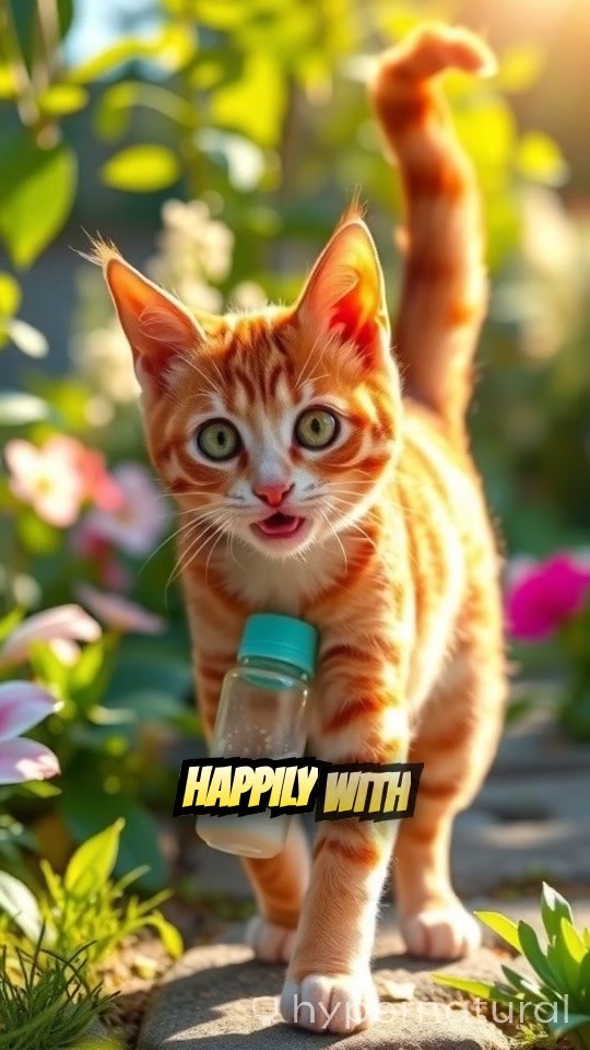 Pinky Cat's Milk Adventure!