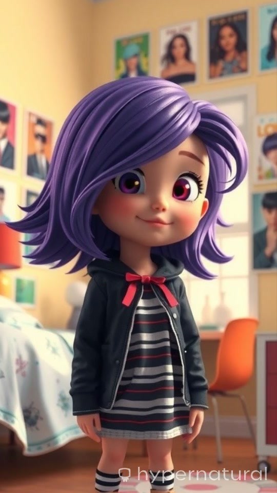 Kpop Demon Hunters: Purple Haired Heroes!