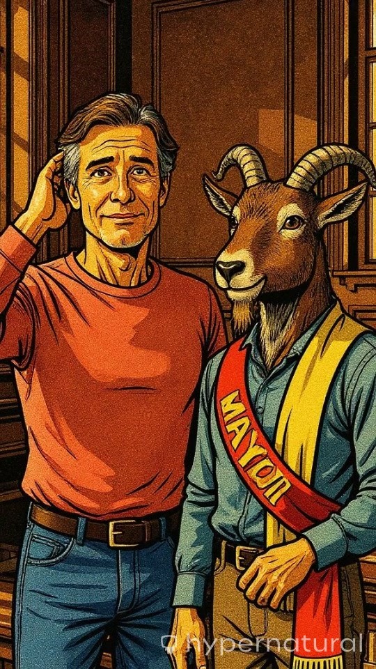 The Goat Mayor of Lajitas, Texas!