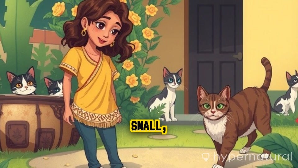 The Old Lady and the Stray Cat